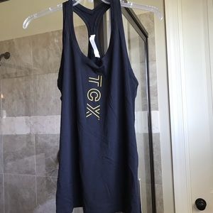 Lululemon Cool Racerback- black with logo NWT, size 12